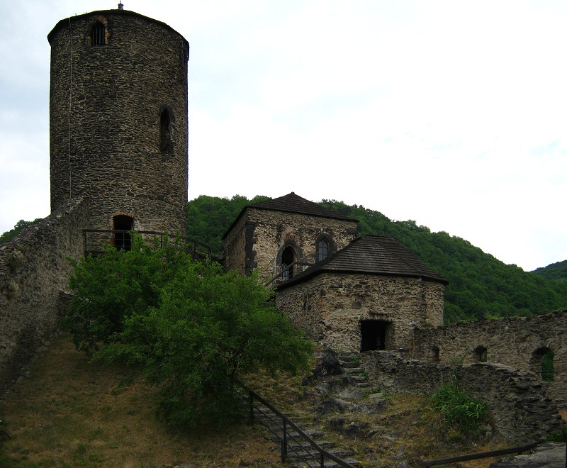 Na hradě Střekov